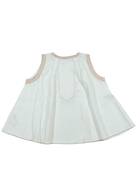 Canotta bambina in misto lino Manila Grace | 247YMJS25/SUPANNA